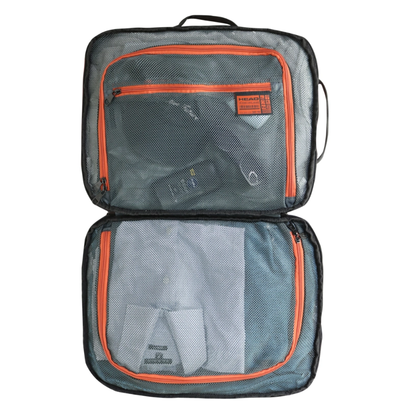 MOCHILA DE VIAJE PREMIUM TRAVELER REVERSE NEGRO HEAD - 4