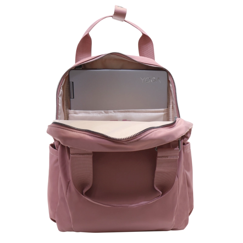 MOCHILA MUJER PORTA NOTEBOOK GENESIS 14' MALVA HEAD - 4