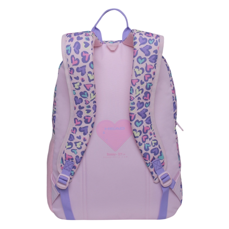 MOCHILA INFANTIL SUNNY UNICORNIO CORAZON ROSADO HEAD - 5
