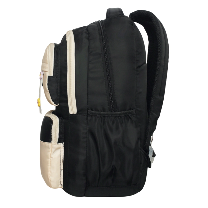 MOCHILA MUJER KAWAII TWIST BLOCK NEGRO HEAD - 4