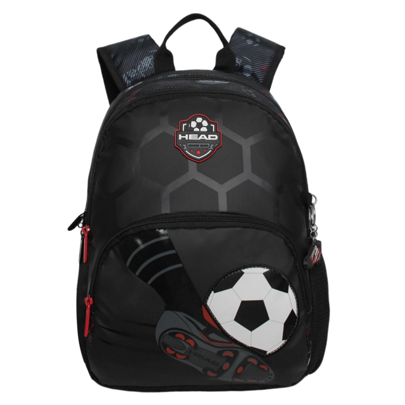 MOCHILA INFANTIL NIÑO GUM FUTBOL NEGRO HEAD - 2