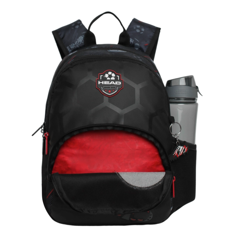 MOCHILA INFANTIL NIÑO GUM FUTBOL NEGRO HEAD - 3