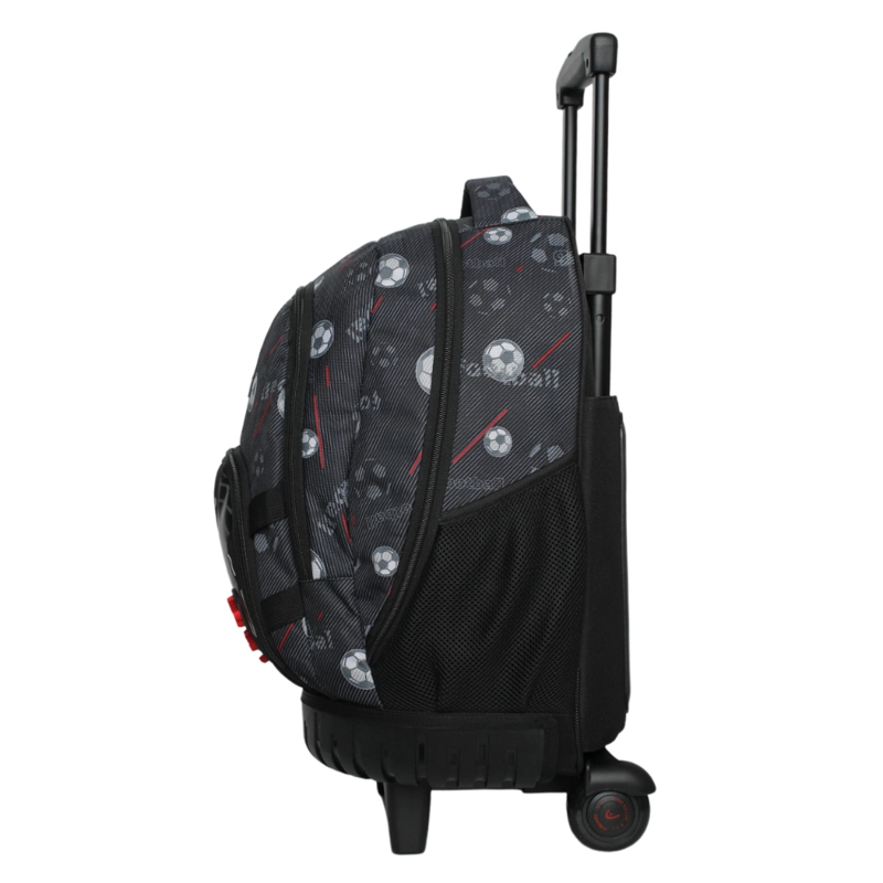 MOCHILA INFANTIL CARRO NEW KODIAC FUTBOL NEGRO HEAD - 5