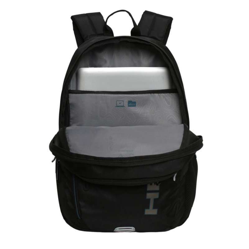 MOCHILA NOTEBOOK SPIDER NEW NEGRO HEAD - 3