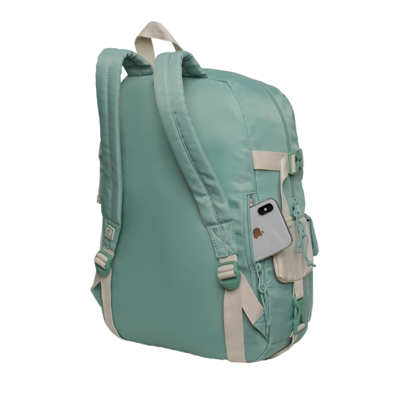 MOCHILA MUJER ESCALADE KAWAII COLOR BLOCK MENTA HEAD - 4
