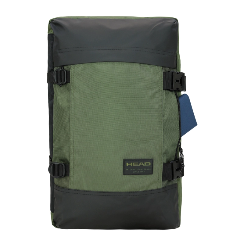 BOLSO MOCHILA VIAJE MAVERICK NEW VERDE MILITAR HEAD - 2