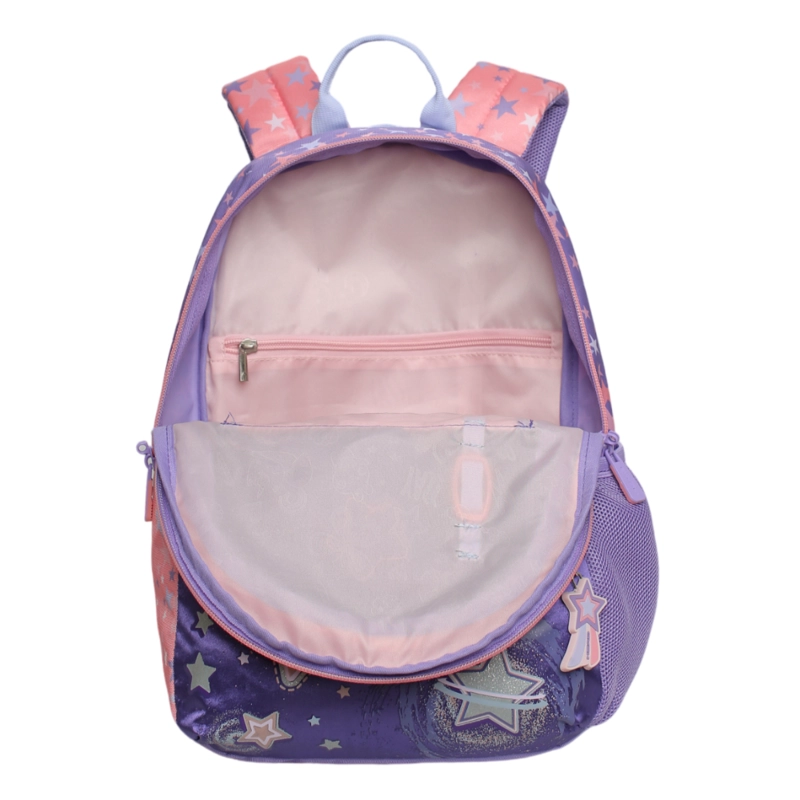 MOCHILA INFANTIL NIÑA BIONICA CAT STAR LILA HEAD - 4