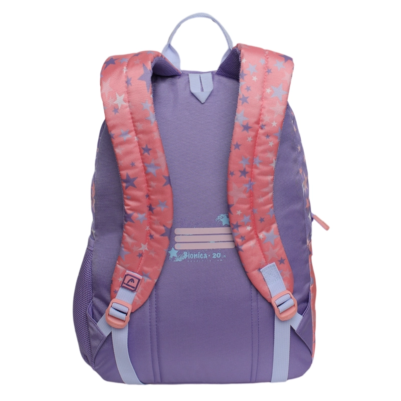MOCHILA INFANTIL NIÑA BIONICA CAT STAR LILA HEAD - 6