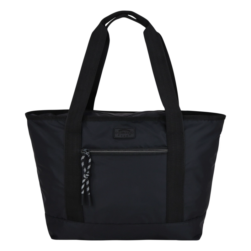 BOLSO CARTERA STAR NEGRO PLATA HEAD - 2