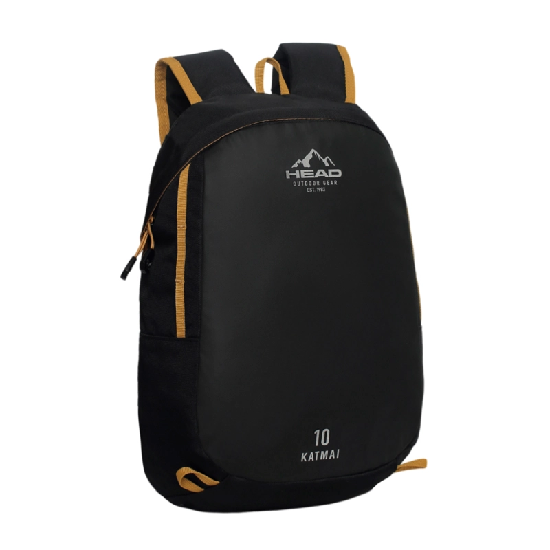 MOCHILA OUTDOOR CAMPING PEQUEÑA KATMAI 10L NEGRO HEAD - 1