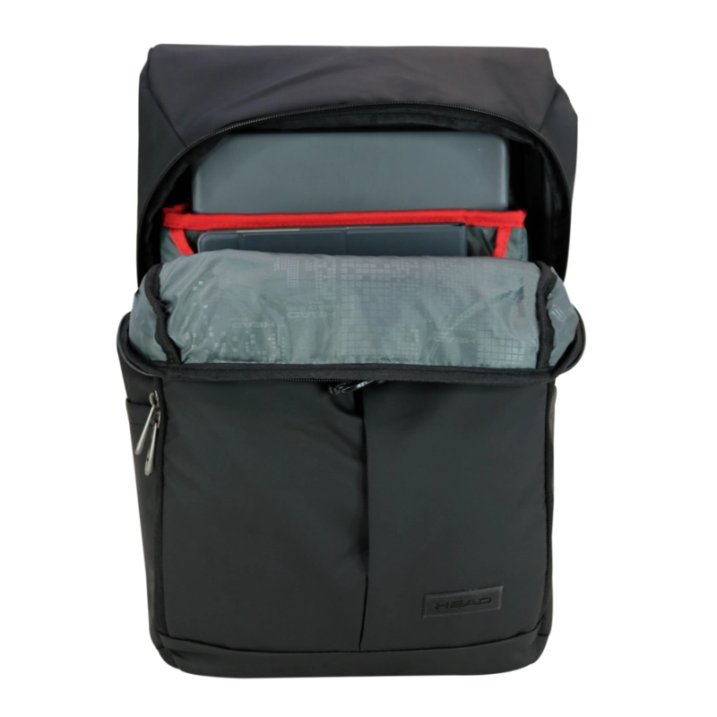 MOCHILA NOTEBOOK ENGOMADA DUNKEL NEGRO HEAD - 3