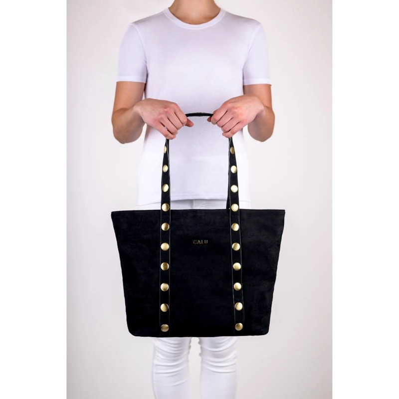 CARTERA GRAN CAPACIDAD ESTELA NEGRO CALU - 6