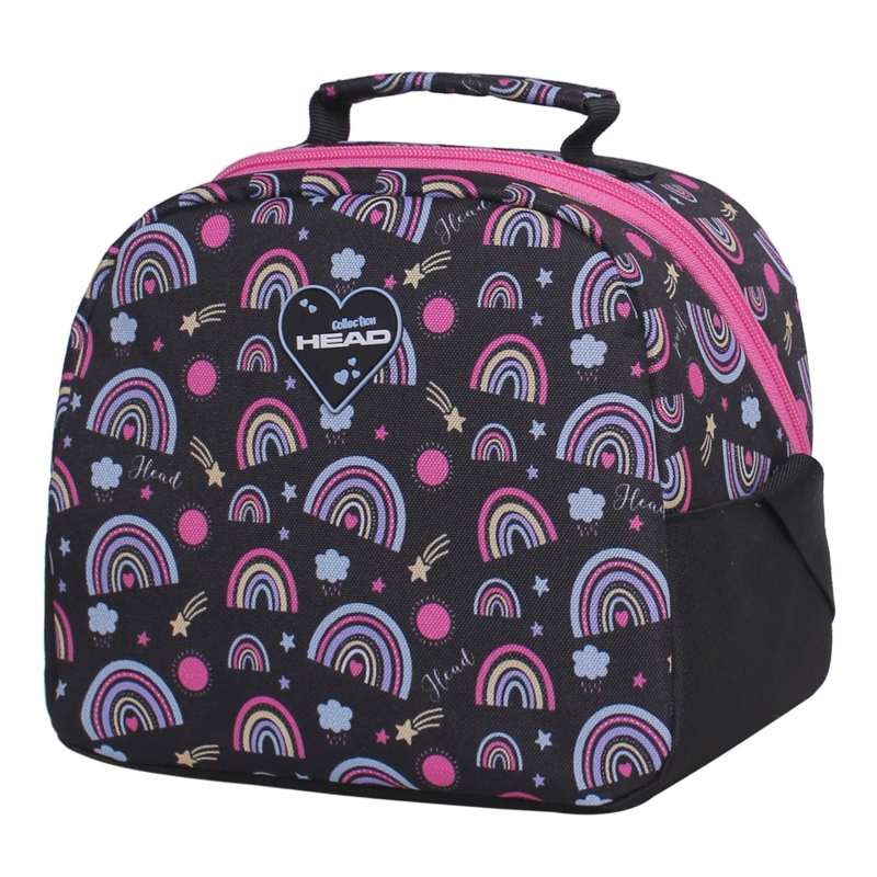 PACK BAKAN ESCOLAR UNICORNIO ARCOIRIS NEGRO HEAD - 3
