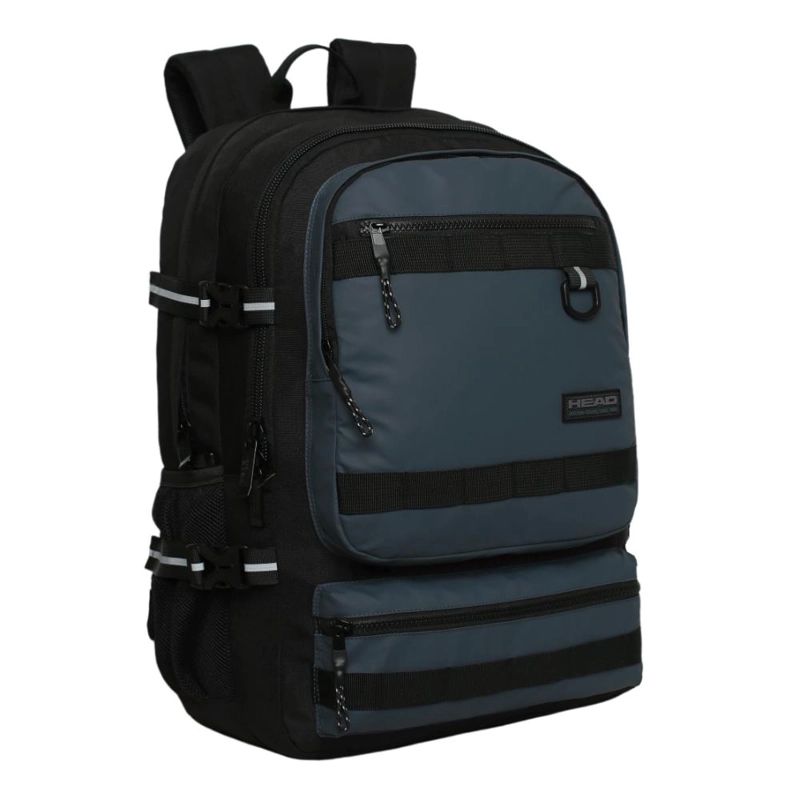 MOCHILA NOTEBOOK EXPEDITION 40L REVERSE PETROLEO HEAD - 1