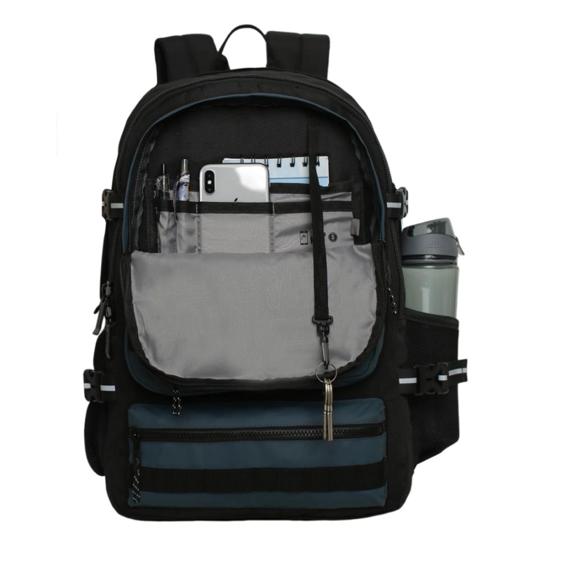 MOCHILA NOTEBOOK EXPEDITION 40L REVERSE PETROLEO HEAD - 2