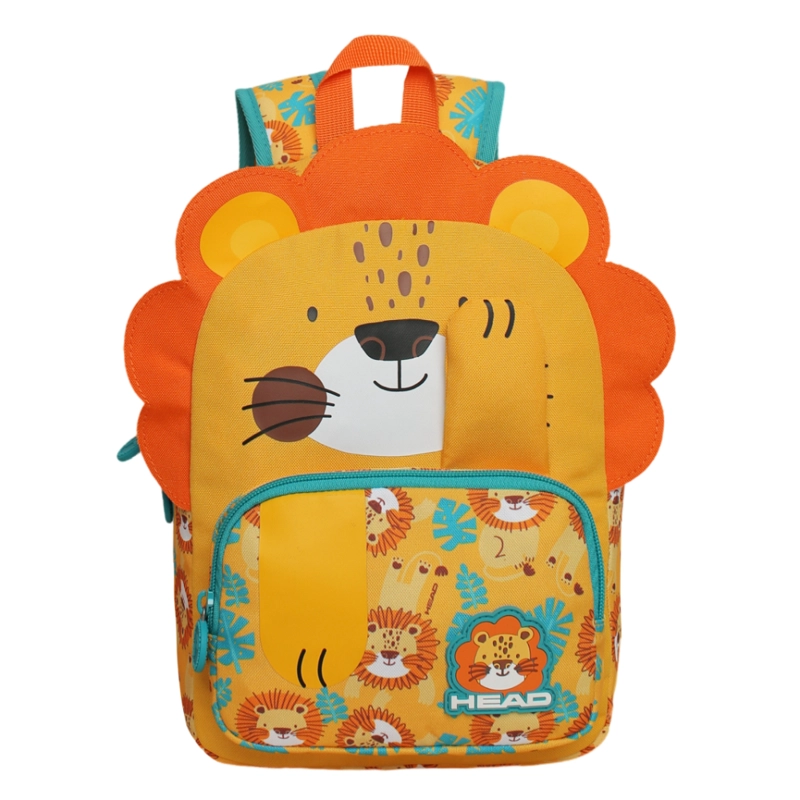 MOCHILA INFANTIL NIÑO POP LEON MOSTAZA HEAD - 2