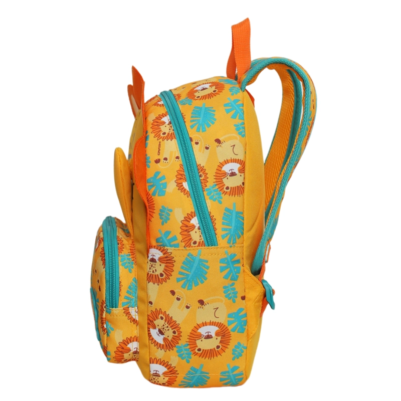 MOCHILA INFANTIL NIÑO POP LEON MOSTAZA HEAD - 4