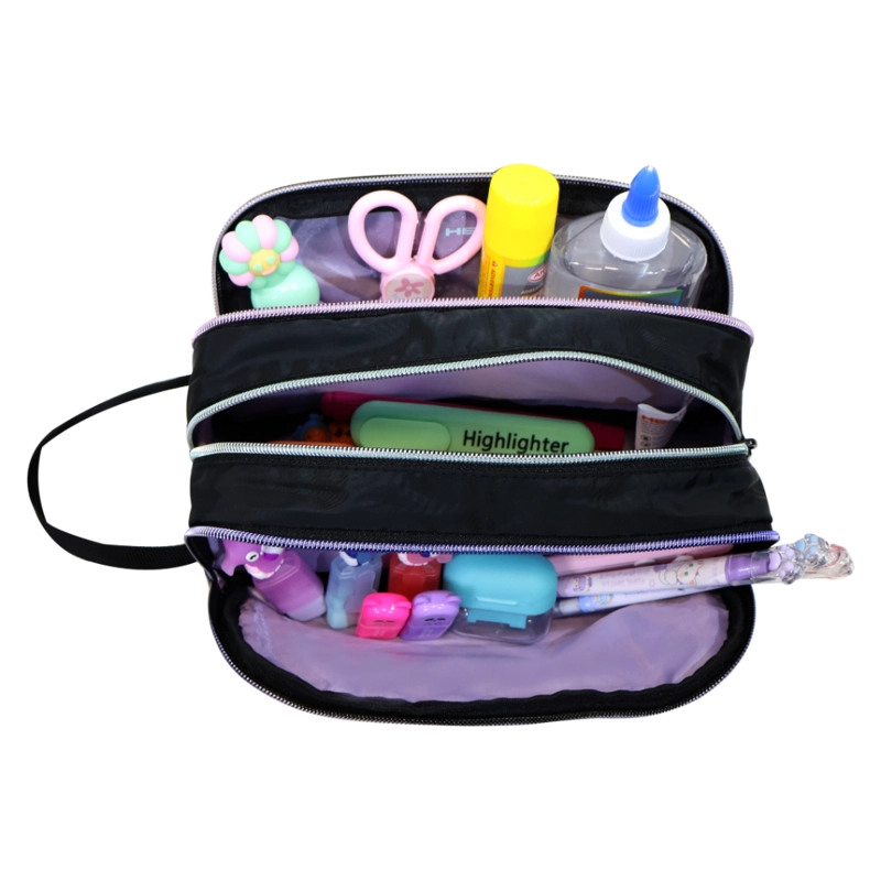 ESTUCHE INFANTIL NIÑA ATOS MIX COLORES NEGRO HEAD - 4
