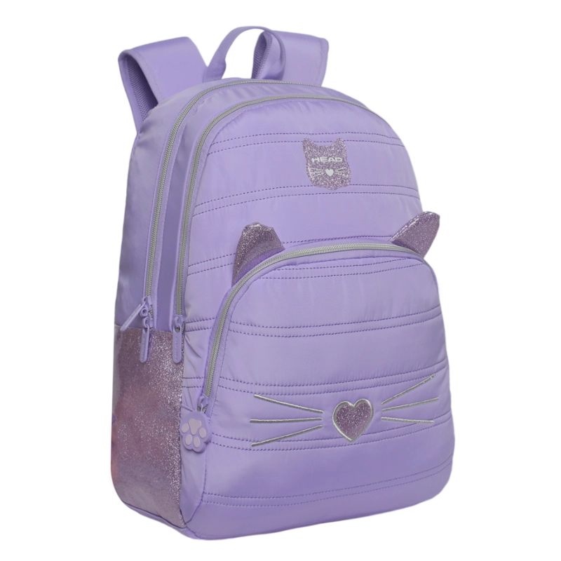 MOCHILA INFANTIL NIÑA BALLOON QUILT LILA HEAD - 1