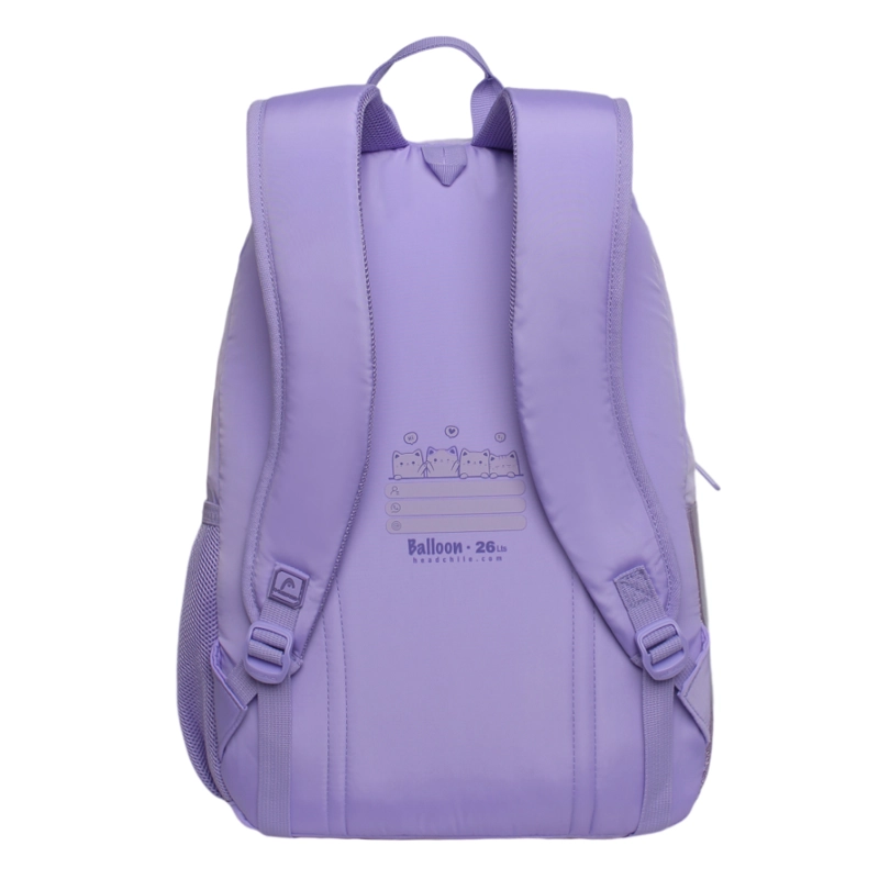 MOCHILA INFANTIL NIÑA BALLOON QUILT LILA HEAD - 5