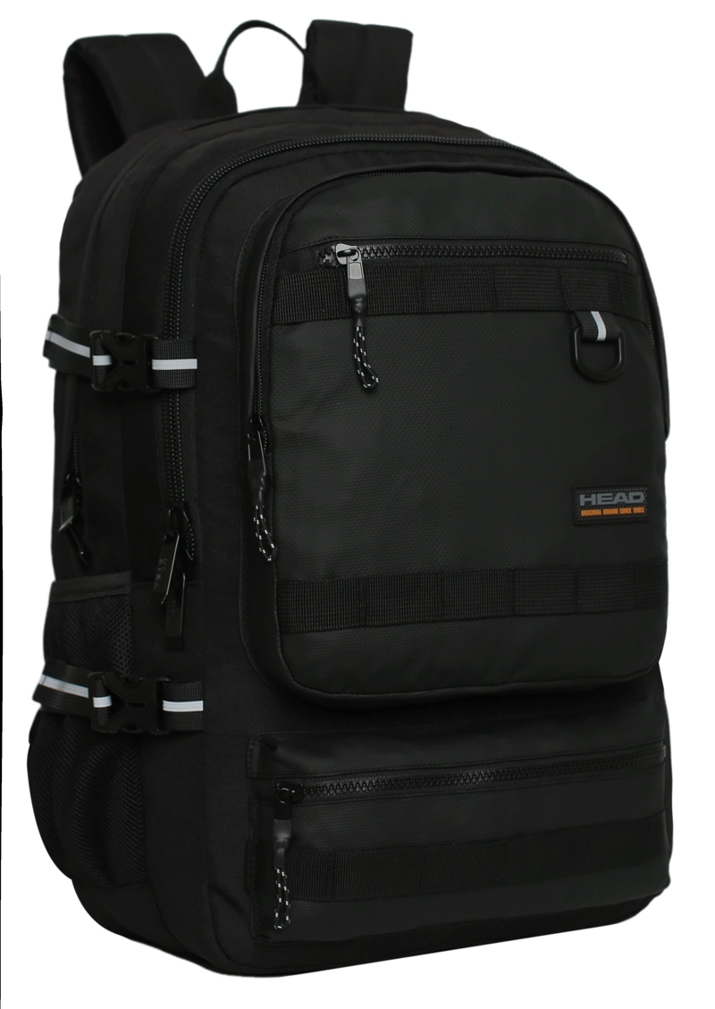 MOCHILA NOTEBOOK EXPEDITION 40L DOTS NEGRO HEAD - 1