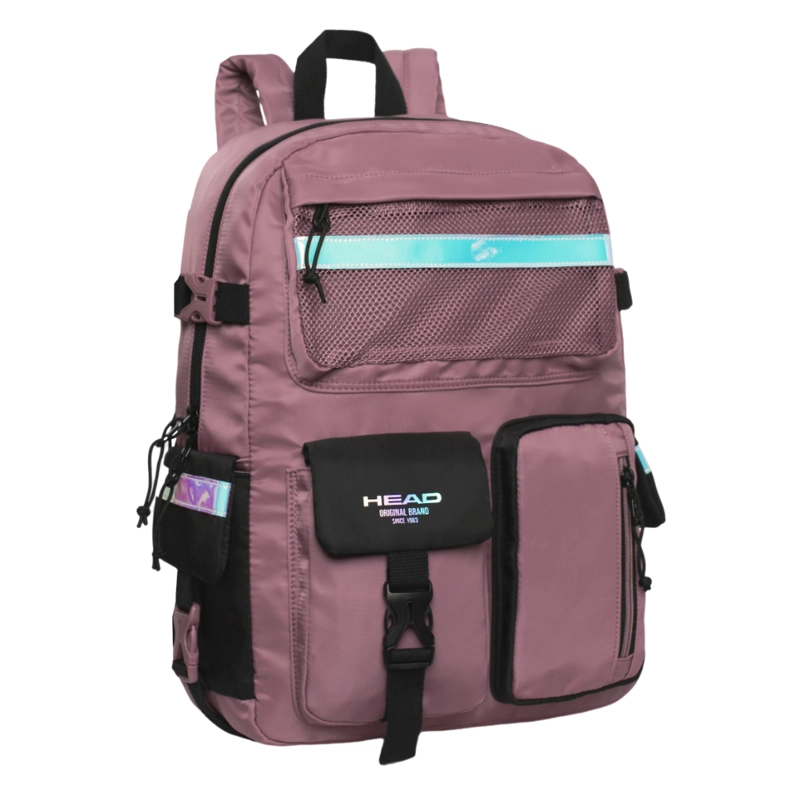 MOCHILA MUJER KAWAII ESCALADE HOLOGRAFICA CHERRY HEAD - 1