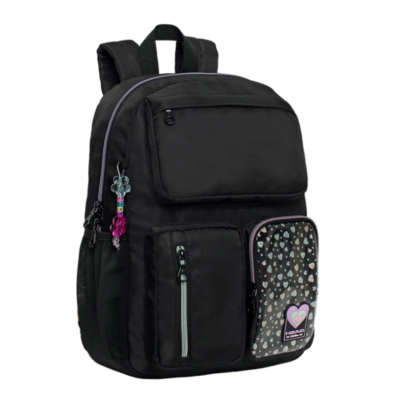 MOCHILA INFANTIL NIÑA FUNNY BRILLO MIX COLORES HEAD - 1