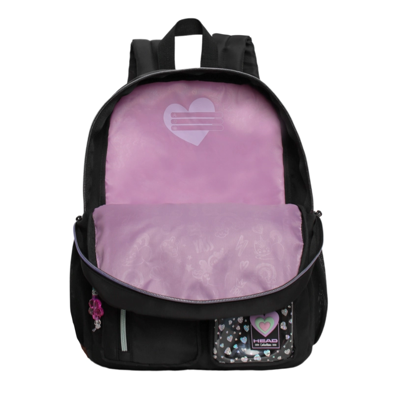 MOCHILA INFANTIL NIÑA FUNNY BRILLO MIX COLORES HEAD - 3