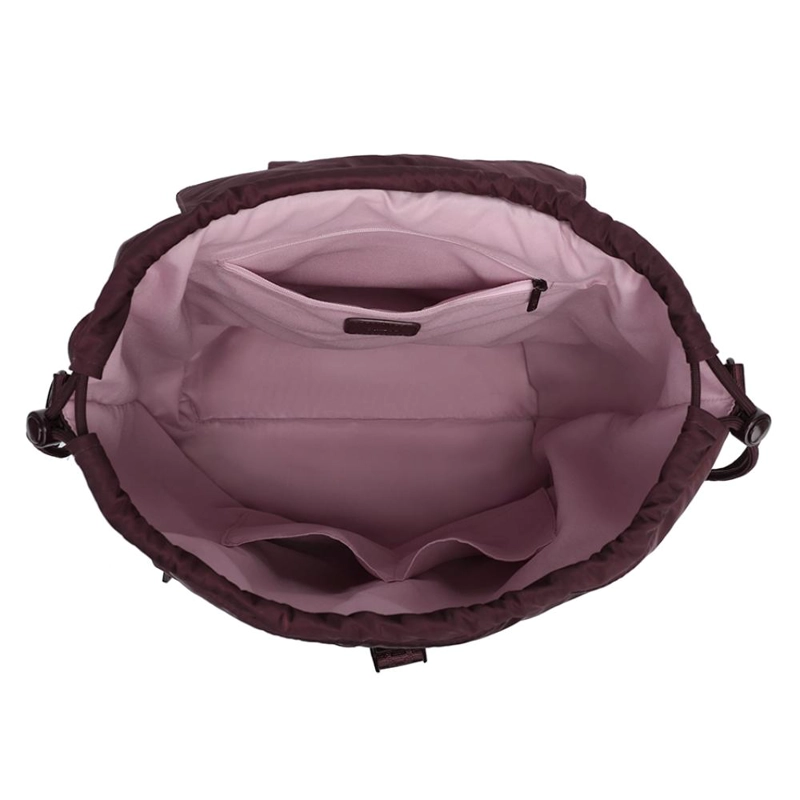 MOCHILA CARTERA URBANA AURA BURDEO CALU - 4