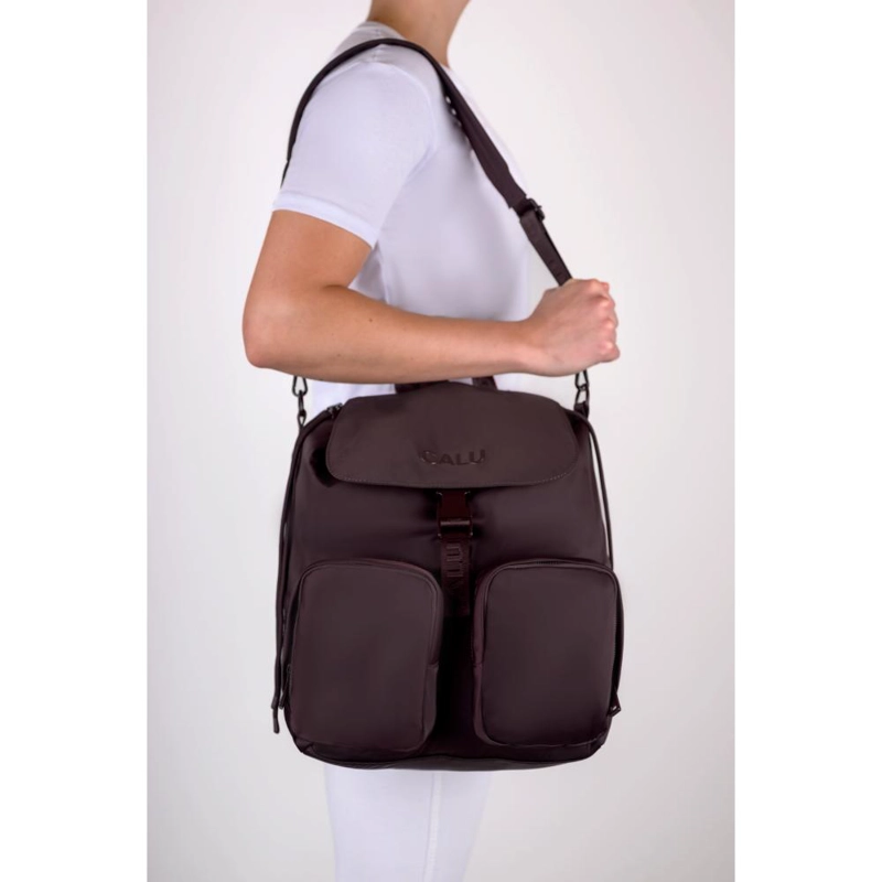 MOCHILA CARTERA URBANA AURA BURDEO CALU - 6