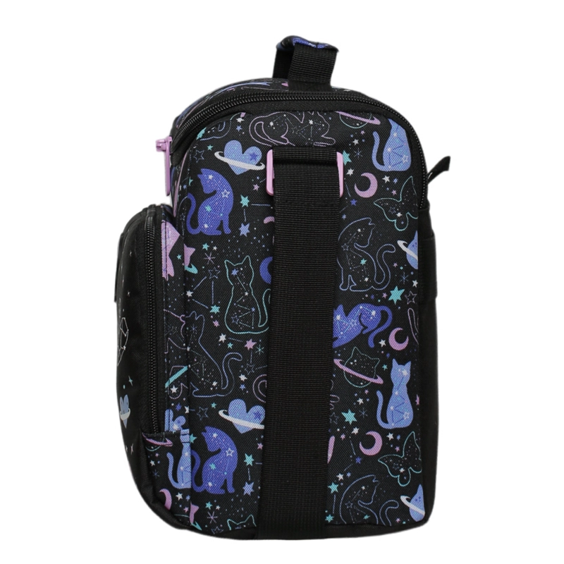 LONCHERA INFANTIL MUJER FREEZE KIDS SPACE CAT NEGRO HEAD - 6