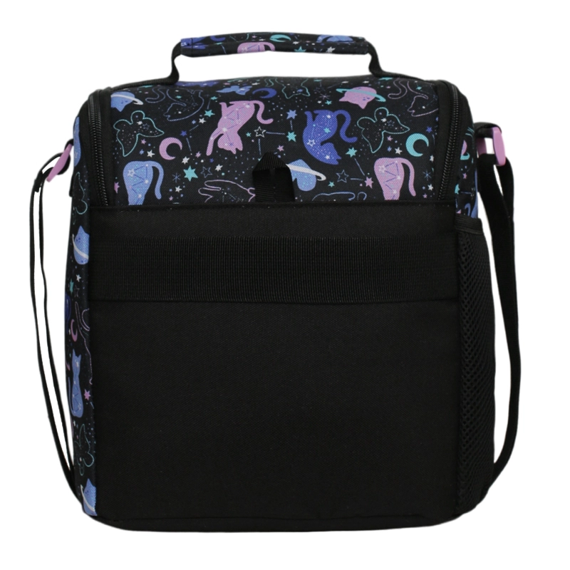 LONCHERA INFANTIL MUJER FREEZE KIDS SPACE CAT NEGRO HEAD - 7