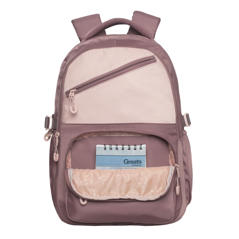 MOCHILA MUJER NOTEBOOK MIURA BLOCK MALVA HEAD - 2