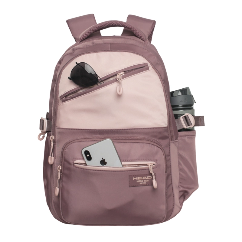 MOCHILA MUJER NOTEBOOK MIURA BLOCK MALVA HEAD - 3