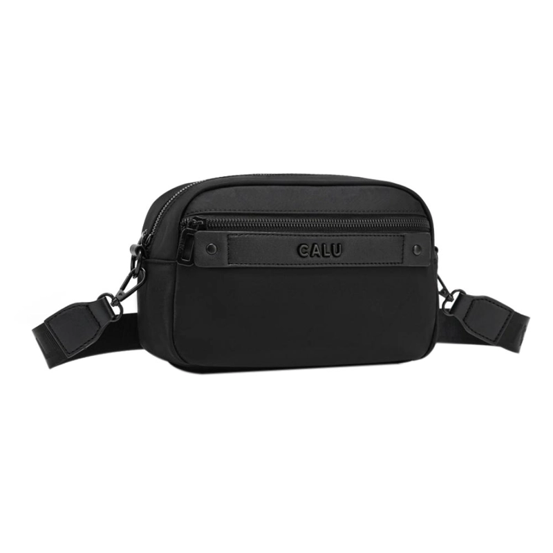 CARTERA BANDOLERA PEQUEÑA EVA NEGRO CALU - 1