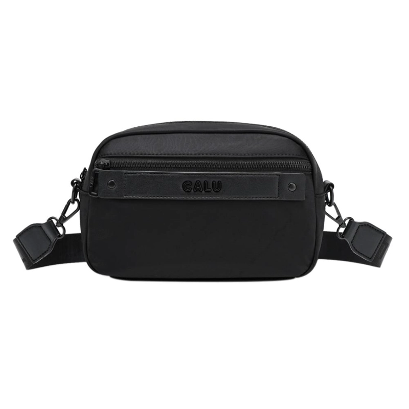 CARTERA BANDOLERA PEQUEÑA EVA NEGRO CALU - 2