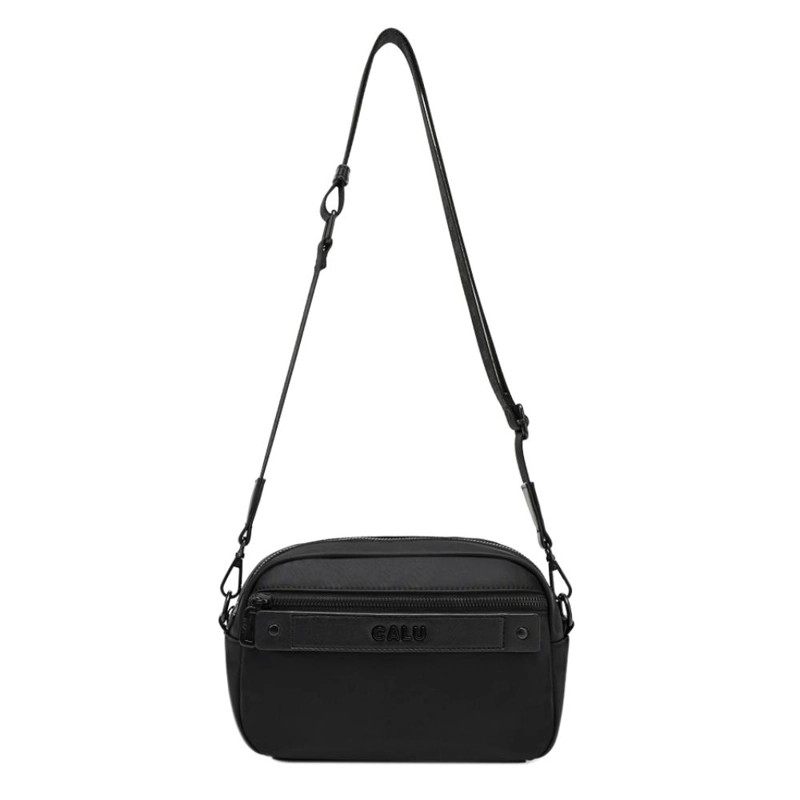 CARTERA BANDOLERA PEQUEÑA EVA NEGRO CALU - 3