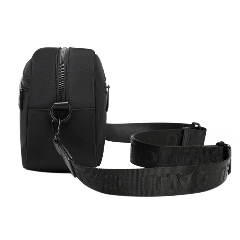 CARTERA BANDOLERA PEQUEÑA EVA NEGRO CALU - 5