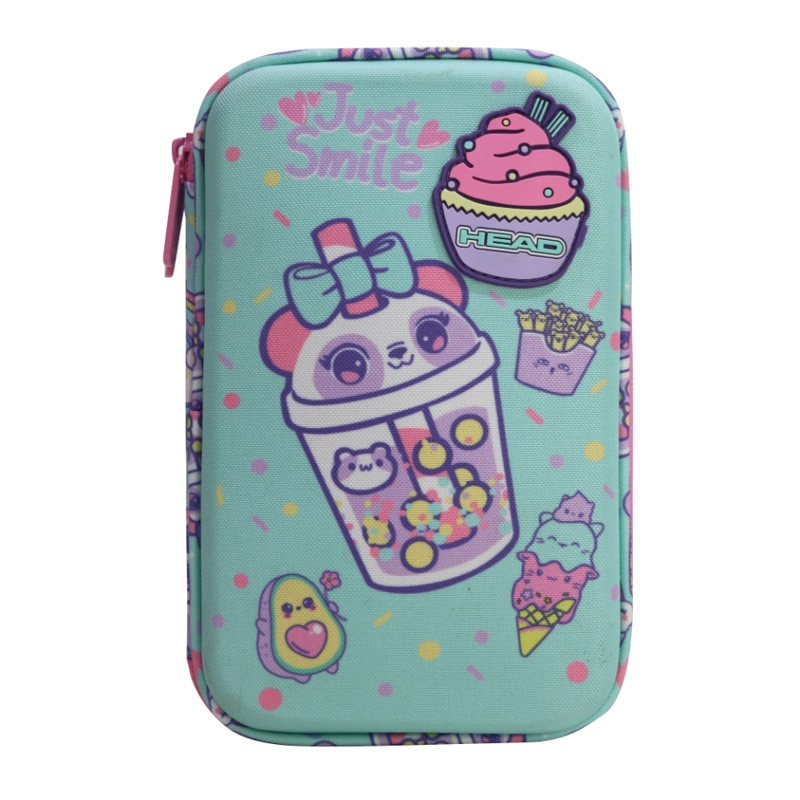 ESTUCHE INFANTIL NIÑA RIGIDO BOX SWEET CANDY MENTA HEAD - 2
