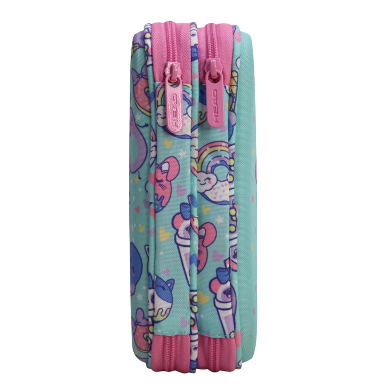 ESTUCHE INFANTIL NIÑA RIGIDO BOX SWEET CANDY MENTA HEAD - 5