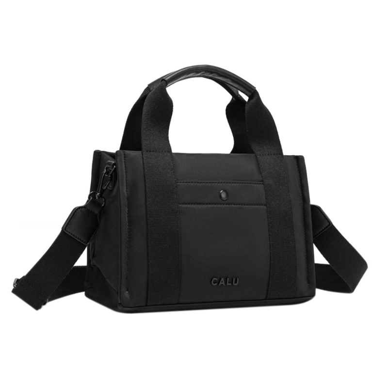CARTERA MINI TOTE CHARLOTTE NEGRO CALU - 1