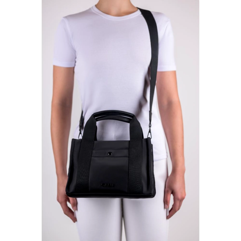 CARTERA MINI TOTE CHARLOTTE NEGRO CALU - 7