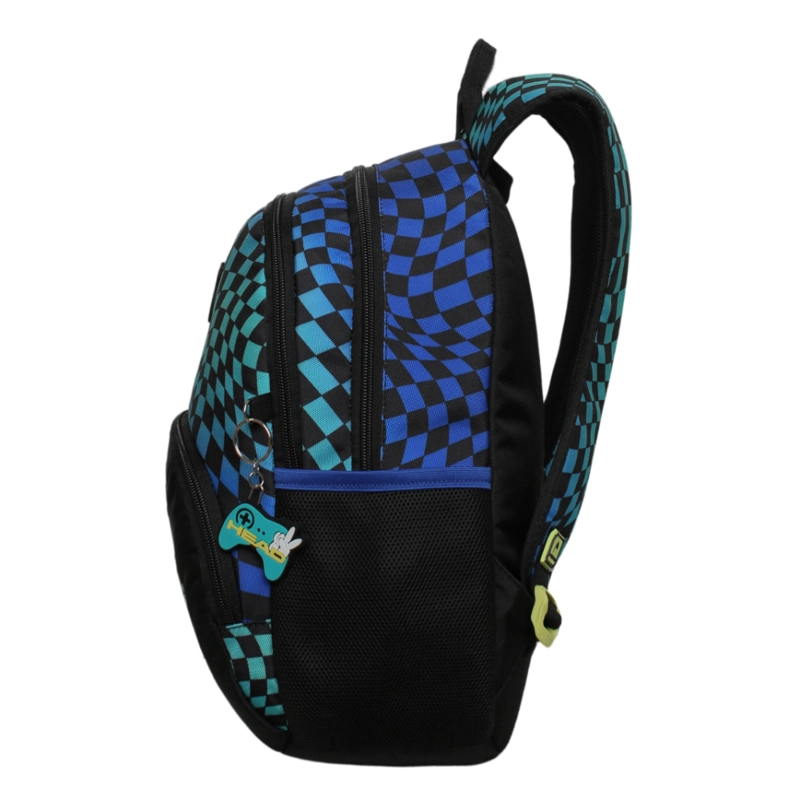 MOCHILA INFANTIL NIÑO GUM CHESS GAMER NEGRO HEAD - 4