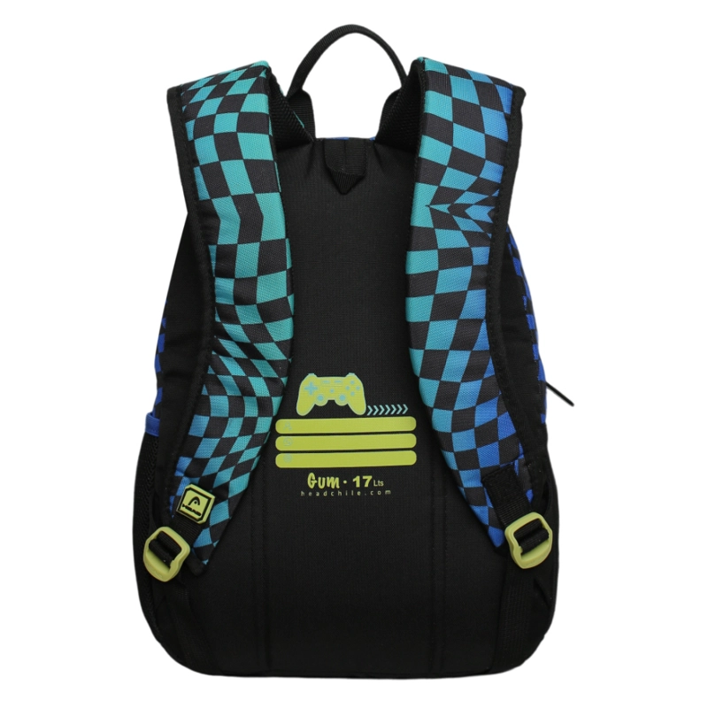 MOCHILA INFANTIL NIÑO GUM CHESS GAMER NEGRO HEAD - 5