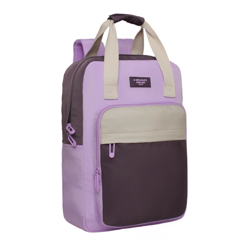 MOCHILA URBANA MUJER ELEMENT COLOR BLOCK LILA HEAD - 1