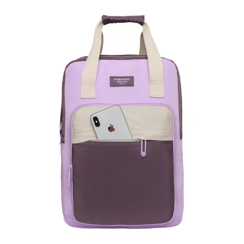 MOCHILA URBANA MUJER ELEMENT COLOR BLOCK LILA HEAD - 2
