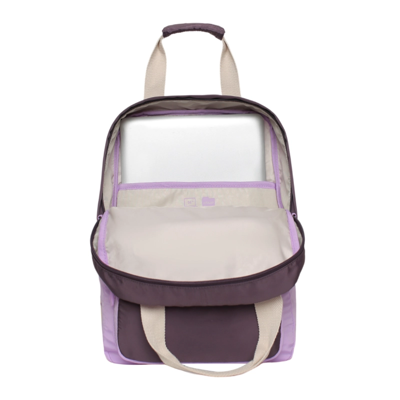 MOCHILA URBANA MUJER ELEMENT COLOR BLOCK LILA HEAD - 3