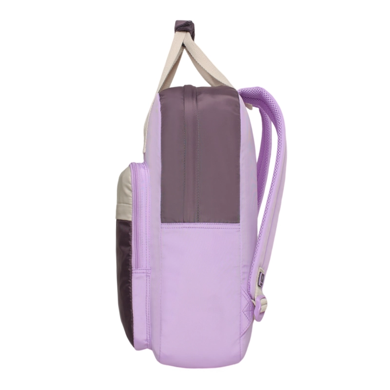 MOCHILA URBANA MUJER ELEMENT COLOR BLOCK LILA HEAD - 4