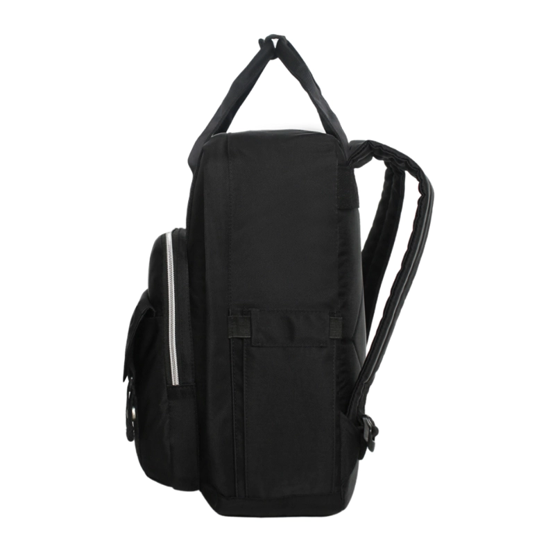 MOCHILA MUJER ALPHA NEGRO SILVER HEAD - 3