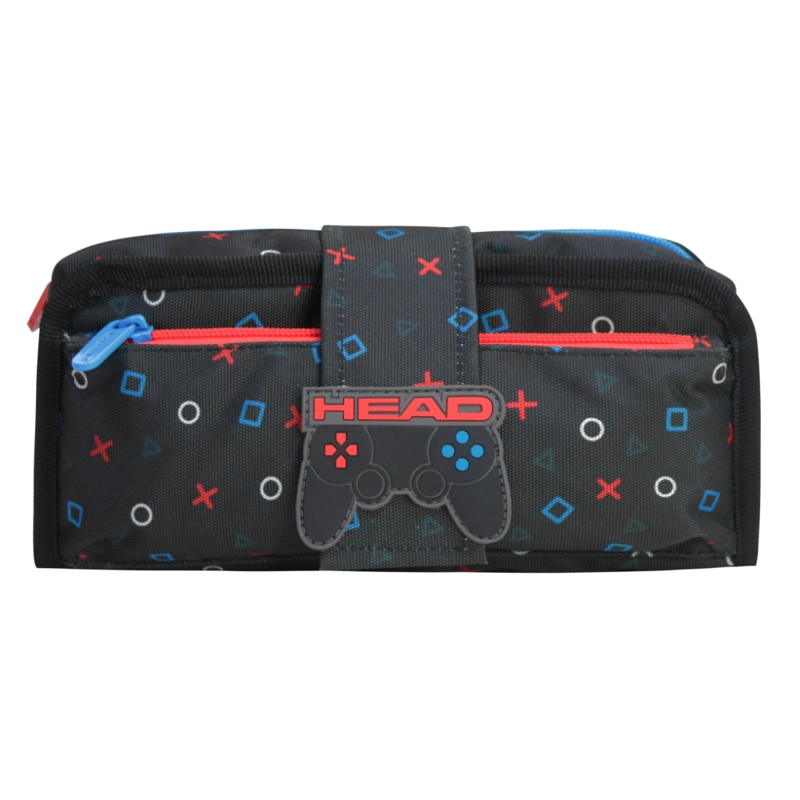 ESTUCHE INFANTIL NIÑO CHERRY GAMER NEGRO HEAD - 2